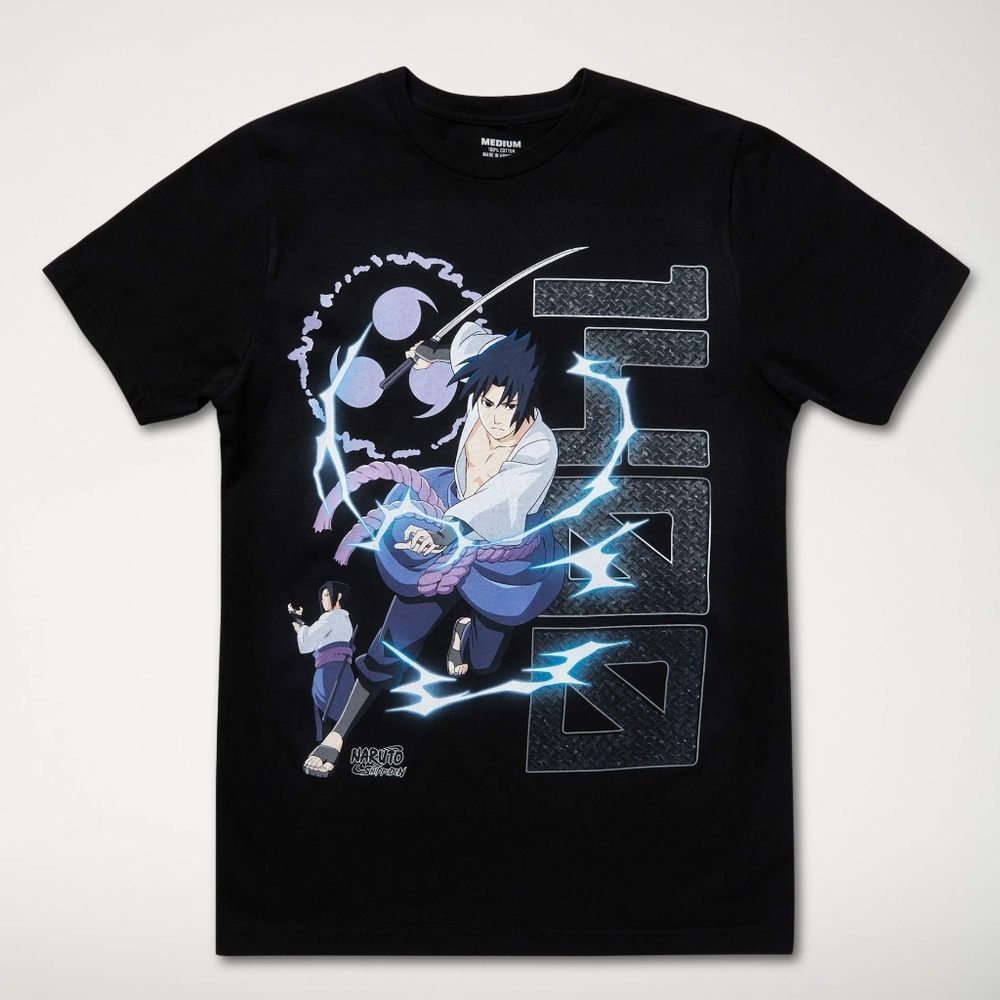 1400 x Viz Naruto Shippuden Sasuke Uchiha Graphic Tee